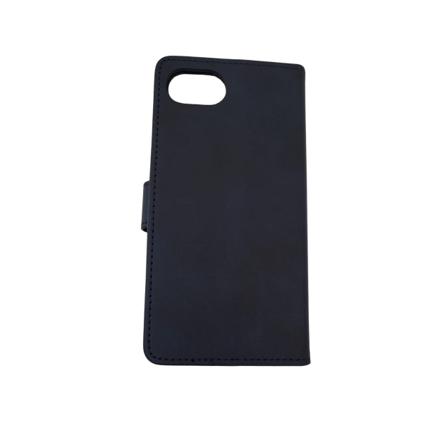 Hoesje voor iPhone 17e blauw Leerlook – foto 4