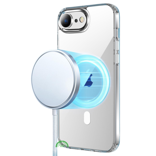 Transparant Hoesje voor iPhone SE MagSafe, Magnetisch, Slank &amp; Krasbestendig – foto 4