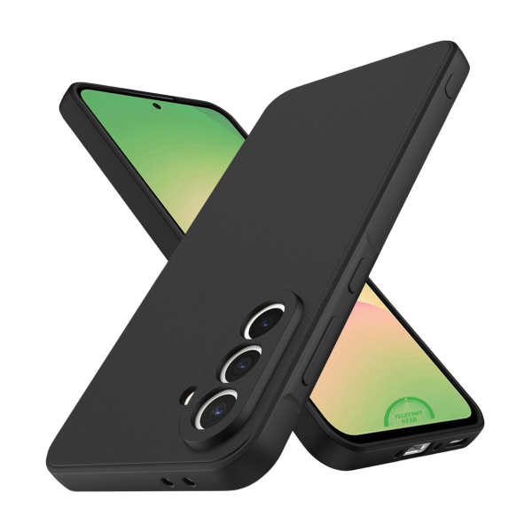 Zwart Hoesje voor Samsung A17 &ndash; Slank, Flexibel &amp; Krasbestendig – foto 2