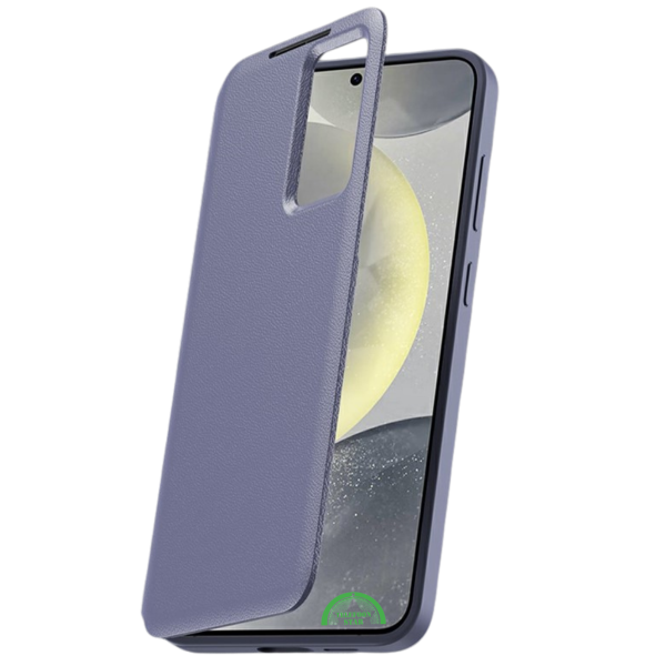 Samsung Galaxy S26 Ultra Paars Wallet Case Met Smart Window Bescherming – foto 3