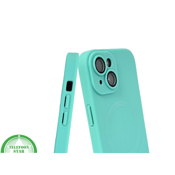 iPhone 15 Hoesje &ndash; Turquoise Met MagSafe | Fris, Functioneel &amp; Kleurvol – foto 6