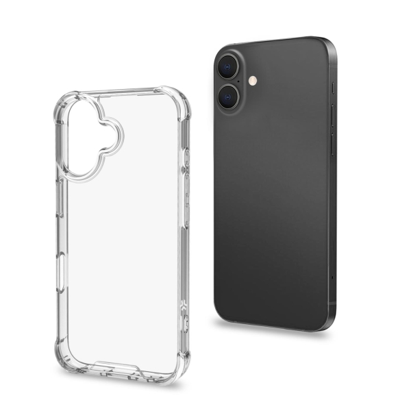 iPhone 17 hoesje transparant schokbestendig cover met extra bescherming – foto 2