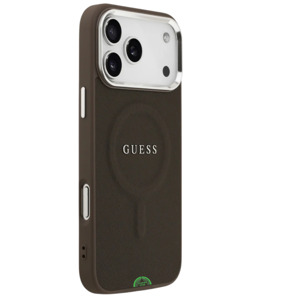 Hoesje voor iPhone 17 Pro Bruin Guess Slank, stevig en nauwkeurig – foto 4