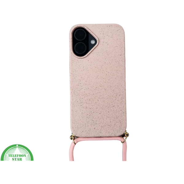 iPhone 16 Hoesje met Koord Roze &ndash; Elegant &amp; Duurzaam – foto 2