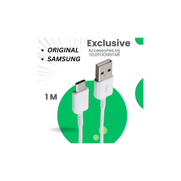 Samsung Kabel USB naar USB-C (1m) Zwart/Wit – foto 4