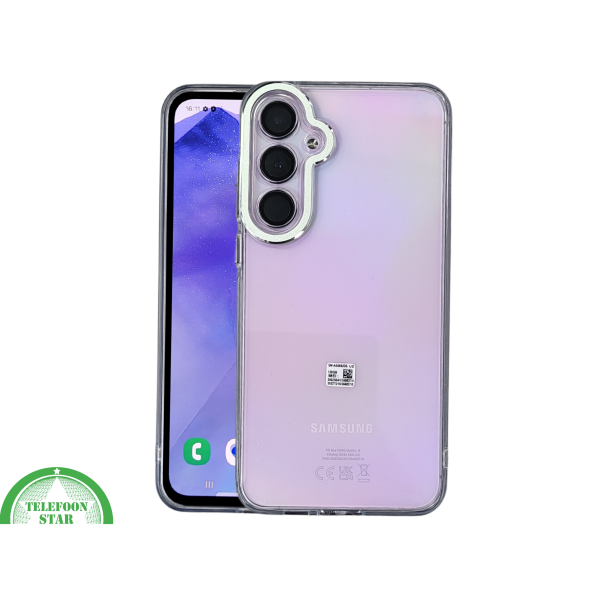 Transparant groen knop Hoesje Samsung Galaxy S25 FE Schokbestendige Bescherming – foto 2