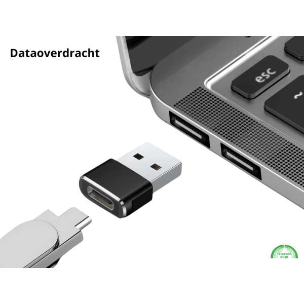 USB A naar USB C Adapter – foto 2