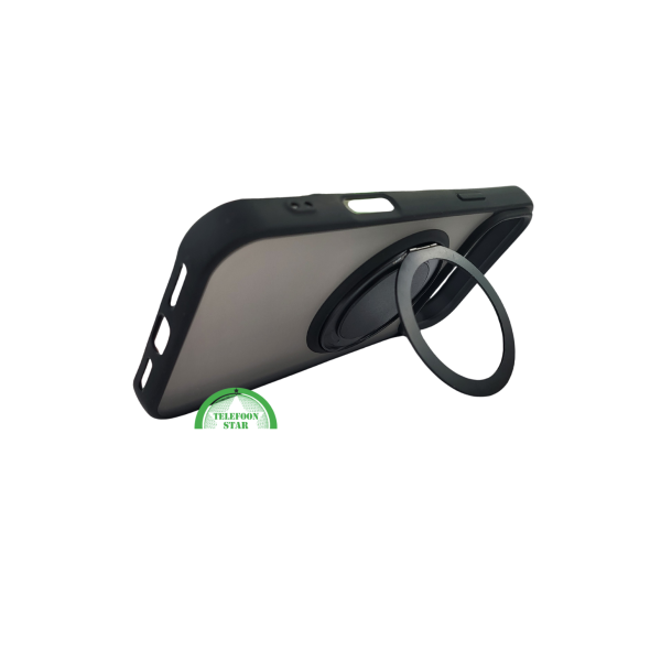 ProtectCase iPhone 17 Pro Max met Magnetische Ringstandaard &ndash; Mat Zwart – foto 2