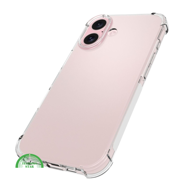 Transparant Hoesje voor iPhone 16 Plus Shockproof &ndash;  Sterk &amp; Kristalhelde – foto 2
