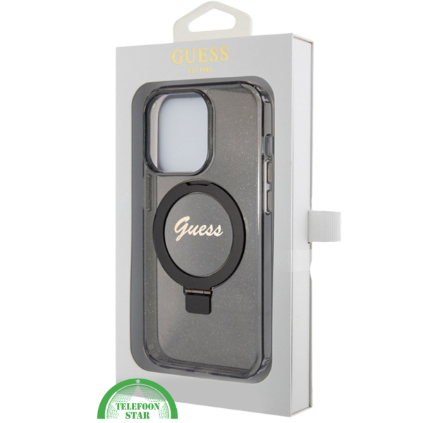 Hoesje met Ringhouder voor iPhone 15 Pro &ndash; Zwarte Luxe Bescherming – foto 4