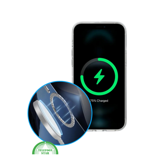 MagSafe Silicone hoesje voor iPhone 17 &ndash; stijlvol, praktisch, veilig, Slank, Schokbestendig &amp; Transparant | Telefoonstar – foto 2