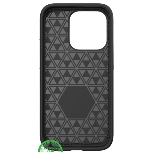 Hoesje voor iPhone 16 Pro &ndash; Zwart Anti-Slip &amp; Extra Bescherming, Schokbestendig TPU-materiaal – foto 2