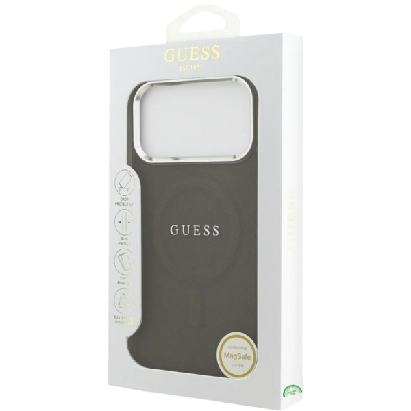 Hoesje voor iPhone 17 Pro Bruin Guess Slank, stevig en nauwkeurig – foto 6