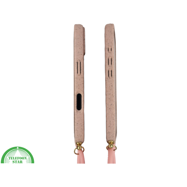 iPhone 16 Hoesje met Koord Roze &ndash; Elegant &amp; Duurzaam – foto 4
