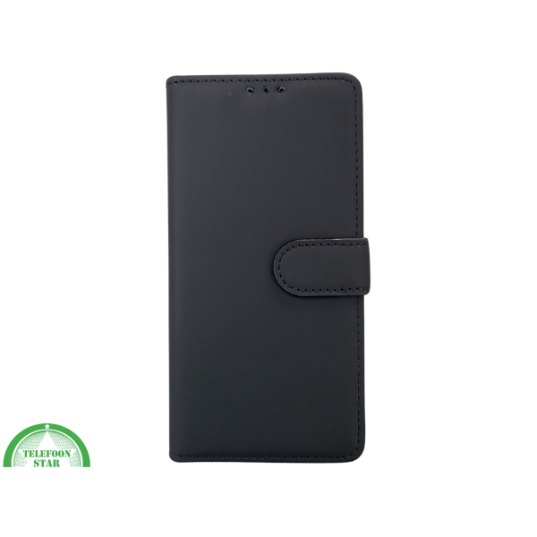 iPhone 16 Pro Max Bookcase Hoesje Zwart &ndash; Leren Look met Magnetische Sluiting – foto 2