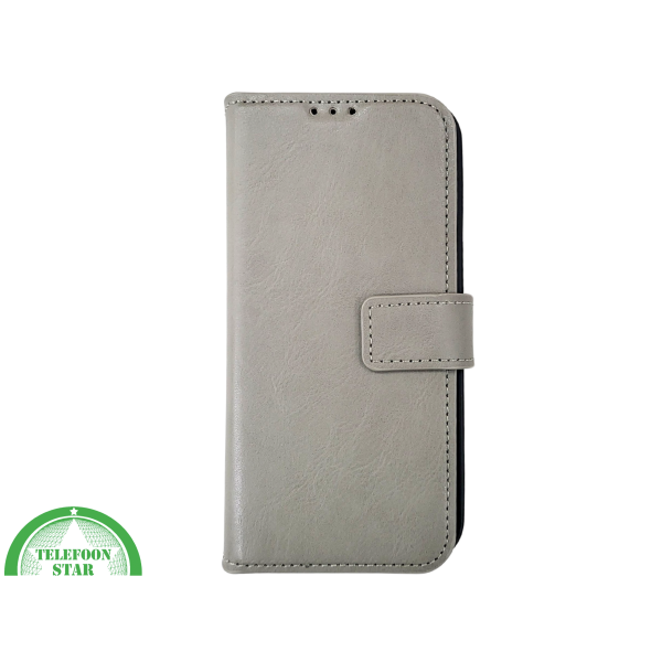 iPhone 15 Plus 2-in-1 Hoesje Groen Leer &ndash; Bookcase Met 2 in 1 Functie – foto 2