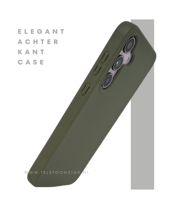 Groen Hoesje voor Samsung Galaxy A36 Duurzame Bescherming met een Frisse Look