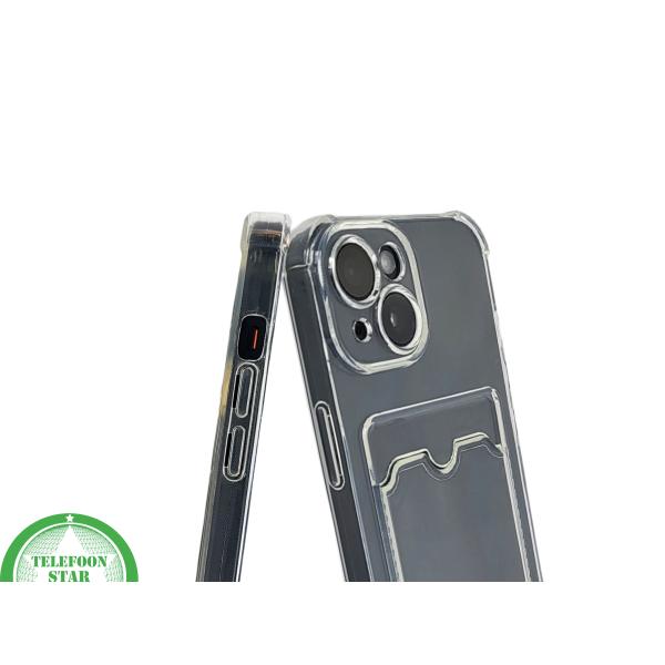 iPhone 15 Plus Clear Case met Kaarthouder &ndash; Slank Design &amp; Extra Functionaliteit – foto 6