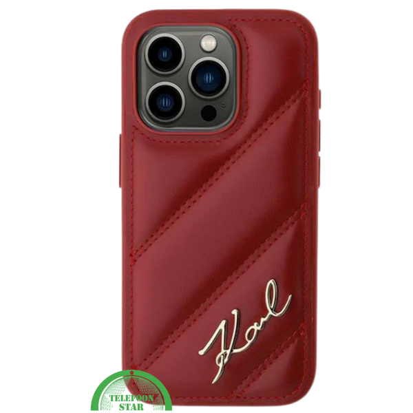 iPhone 16 Pro Luxe Leren Hoesje &ndash; Rood | Elegant, Stevig en Stijlvol Design – foto 2