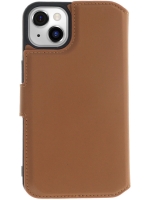 iPhone 15 Plus 2 in 1 Hoesje | 100% Leer | Minimalistisch | Bruin