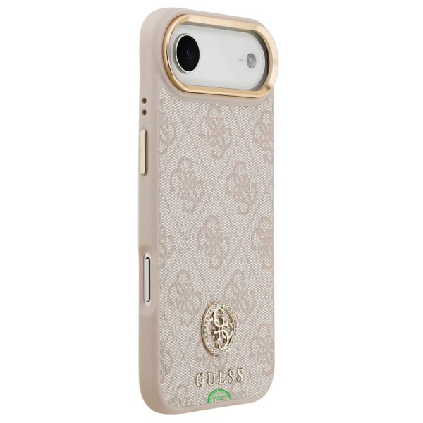 Hoesje voor iPhone 17 Air Beige met Koord en Camera Bescherming – foto 2