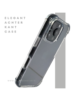 iPhone 16 Pro max Transparant Hoesje met Verstevigde Randen &ndash; Heldere Achterkant Bescherming