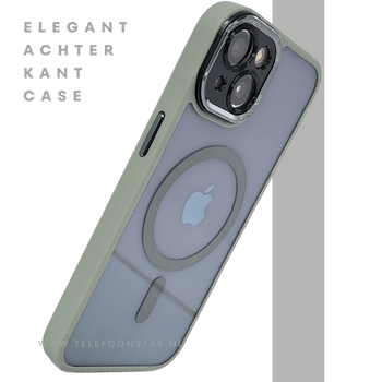 ProtectCase iPhone 13 / 14 Groen &ndash; MagSafe Hoesje met Stevige Bescherming
