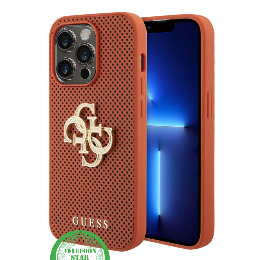 Hoesje iPhone 15 Pro Max &ndash; Stijlvolle Bescherming in Warm Terracotta