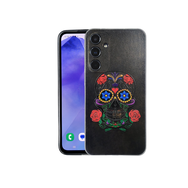 Samsung Galaxy A56 Hoesje Sugar Skull &ndash; Stijlvolle Backcover met Bescherming – foto 2