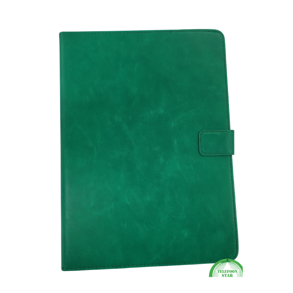 Groen iPad Air 5 Hoesje 10.9 (2022) &ndash; Bookcase Bescherming in Premium Lederlook – foto 3