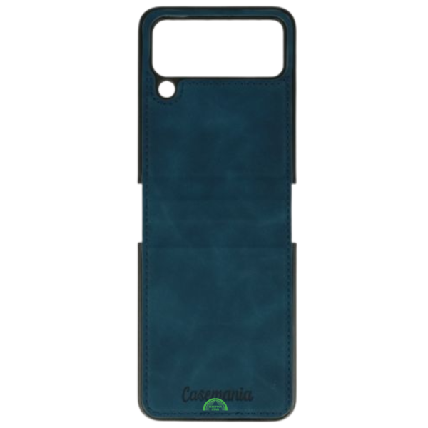 Hoesje voor Samsung Z Flip 7 FE Donkerblauw Wallet Case – foto 3