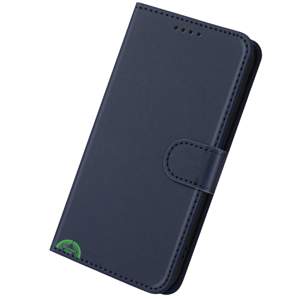 Hoesje voor Xiaomi Redmi A7 Pro Bookcase Blauw Leren Look Beschermhoes – foto 6