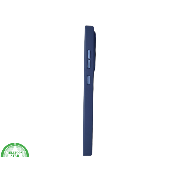 MagSafe Hoesje Transparant met Blauwe Randen Magnetisch Samsung Galaxy S25 Edge – foto 5