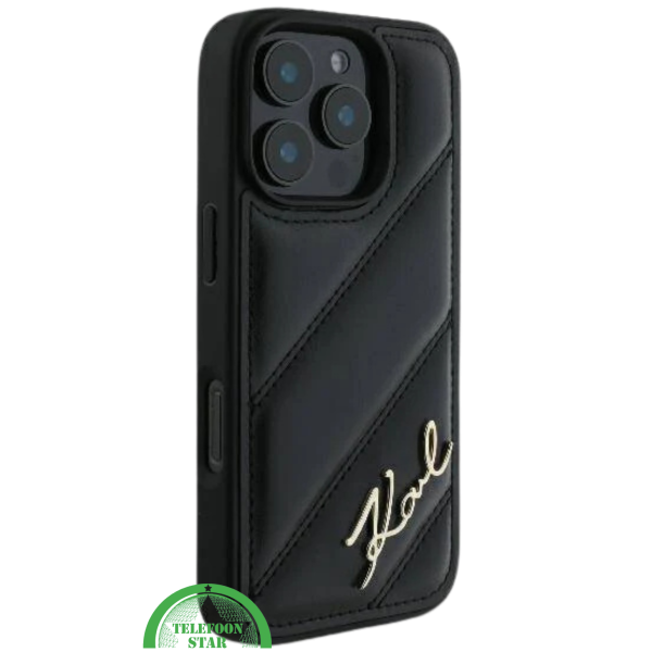 iPhone 16 Pro Luxe Leren Hoesje &ndash; Zwart | Elegant, Stevig en Stijlvol Design – foto 2