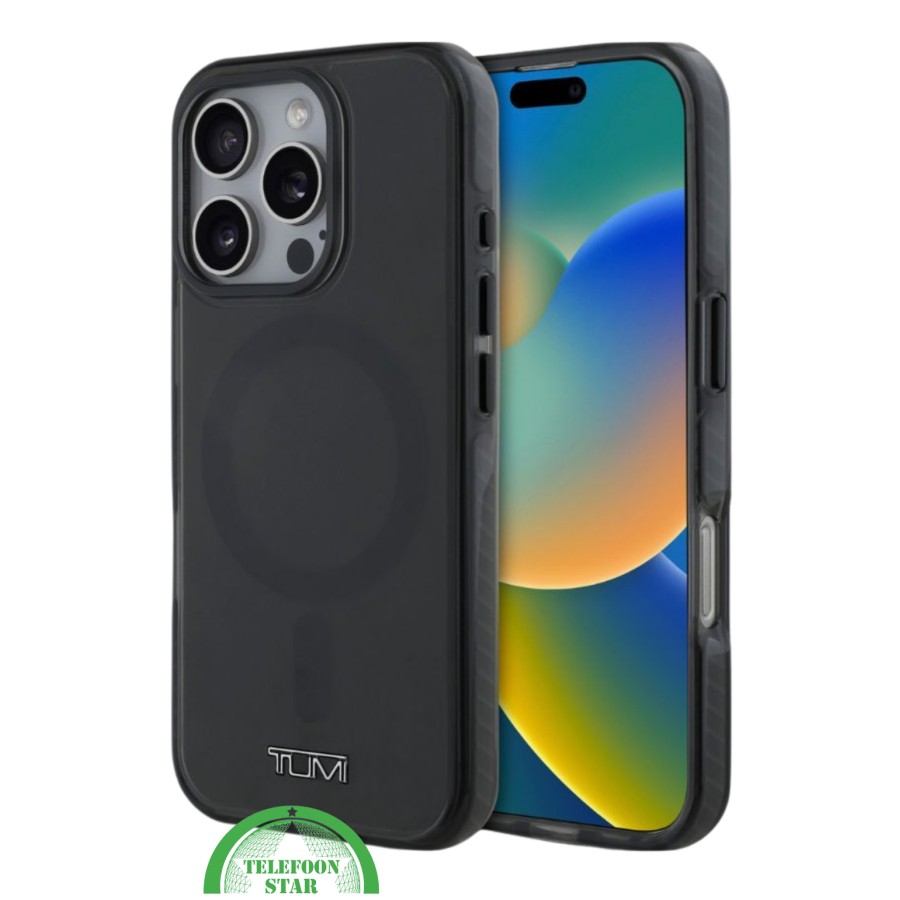 Hoesje voor iPhone 16 Pro Max MagSafe Zwart &ndash; Krachtige Bescherming met Modern Design