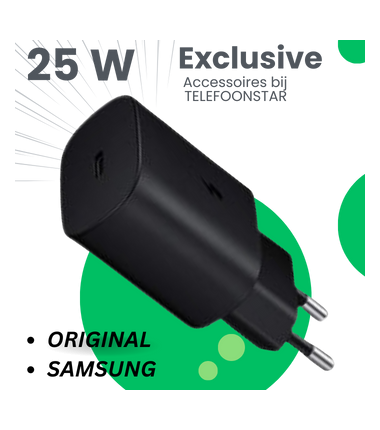 OpladerStar 25W USB-C PD Sneloplader &ndash; Compact & Krachtig