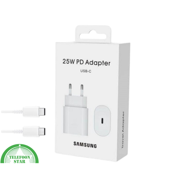 Samsung Adapter (15W PD) met kabel USB-C to USB-C Wit – foto 4