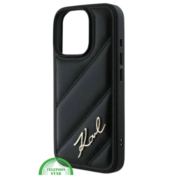 iPhone 16 Pro Luxe Leren Hoesje &ndash; Zwart | Elegant, Stevig en Stijlvol Design – foto 3