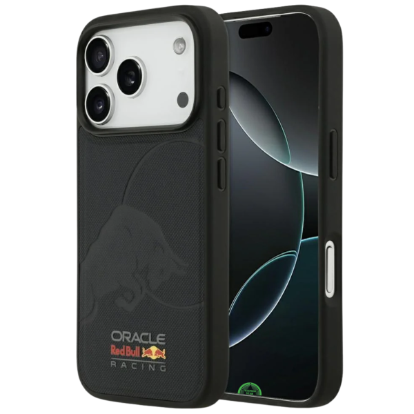 Hoesje voor iPhone 17 Pro Zwart met Sportieve carbon look achterkant – foto 5