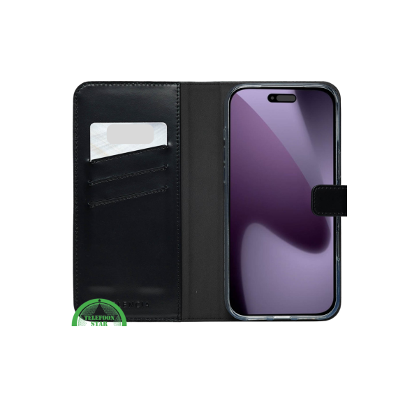 Zwarte bookcase Hoesje voor iPhone 17 Pro Max &ndash;  Veilig &amp; Praktisch en Kaartvakken | Telefoonstar – foto 3