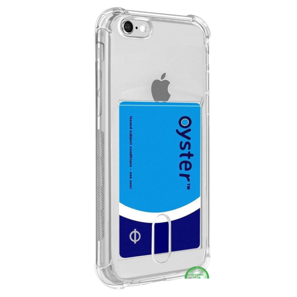 Bumper Hoesje iPhone SE met Kaartvak &ndash; Helder, Sterk &amp; Functioneel – foto 4
