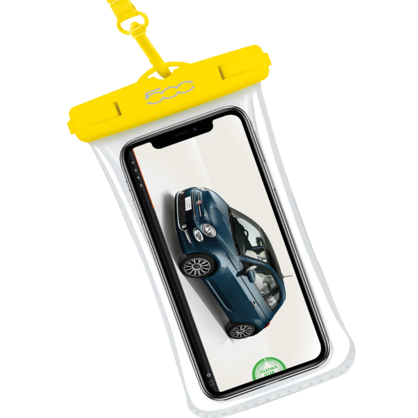 Universele Waterdichte Telefoonhoes IPX8 Geel &ndash; Geschikt voor iPhone 18 Serie tot 7 Inch – foto 2