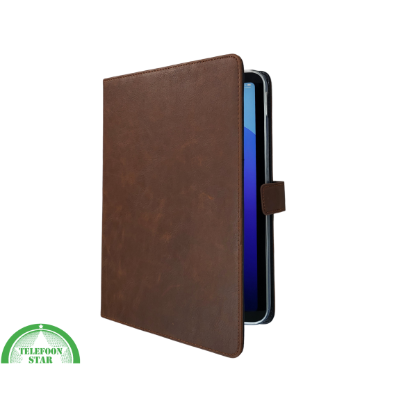 iPad 10 de Gen 2022 Hoes Luxe Bruine Bookcase 10.9 inch Schokbestendig – foto 2