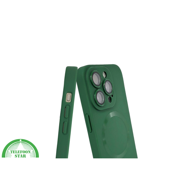 iPhone 15 Pro Max Groen Hoesje met Ringhouder &ndash; MagSafe &amp; Kickstand | Telefoonstar.nl – foto 6