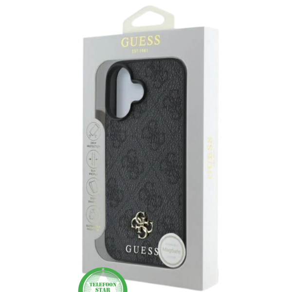 Hoesje voor iPhone 16 Zwart Luxe &ndash; Stijlvolle Bescherming met Premium Design – foto 4