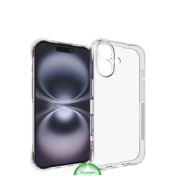 Siliconen Case Hoesje voor iPhone 17 &ndash; Slank, Schokbestendig & Transparant Antishock | Telefoonstar