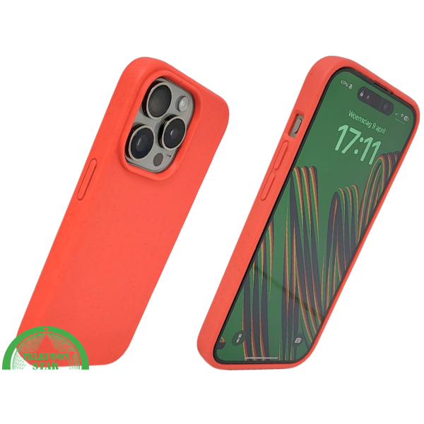 Rood iPhone 15 Pro Max Hoesje &ndash; Minimalistisch, Slank &amp; Opvallend | Telefoonstar.nl – foto 2