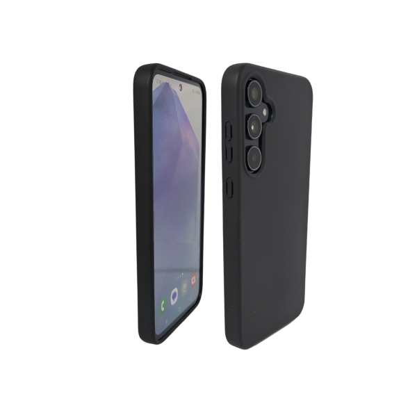 S25 Edge Zwart Hoesje &ndash; Stevige Backcover Bescherming – foto 3