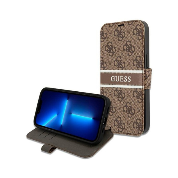Designer Bookcase iPhone 13 Pro Bruin – foto 3