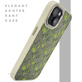 iPhone 15 Hoesje Botanisch Design &ndash; Stevige Bescherming met Natuurlijke Uitstraling
